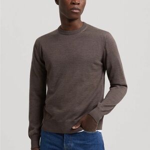 Asket Merino Brown Sweater